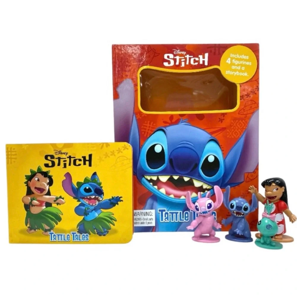Disney’s Stitch “Tattle Tales” My Busy Book (NWT)